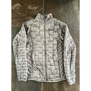 Patagonia Micro Puff Jacket  Grey Women's Small MSRP $279